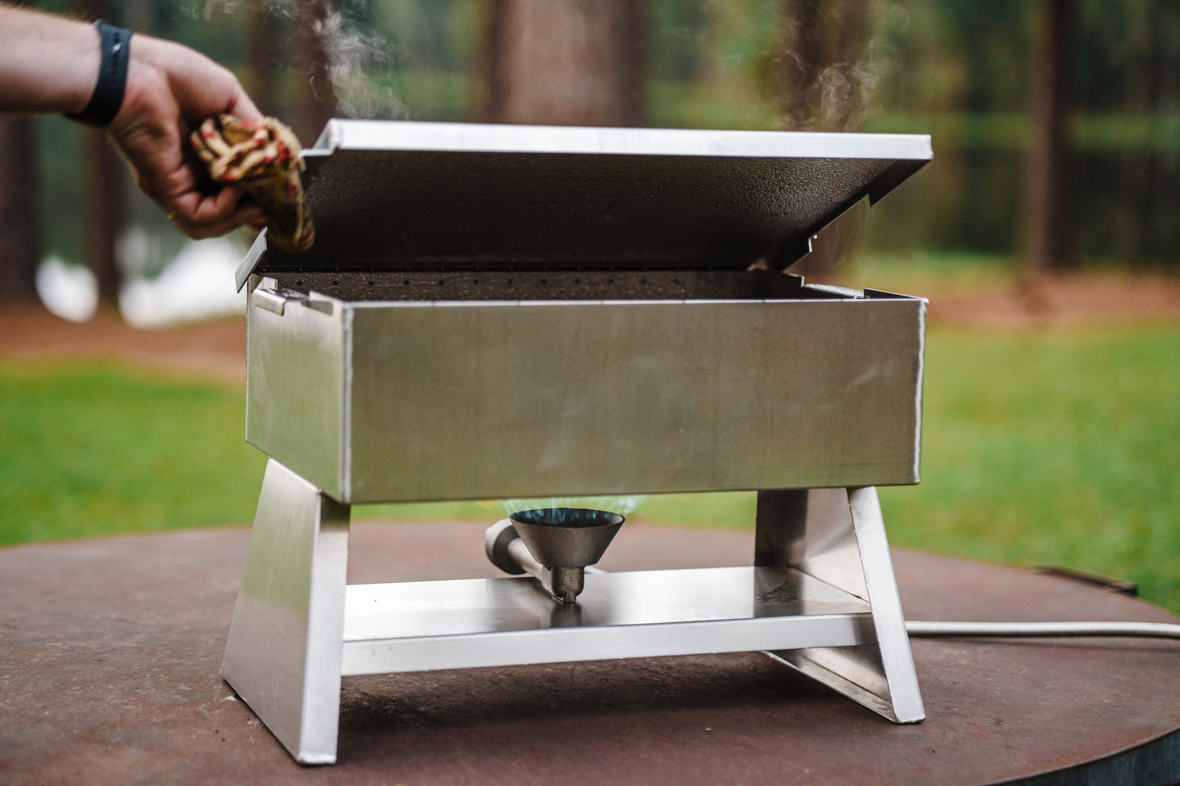 Tadpole Cooker Chad Henry Fire Pits